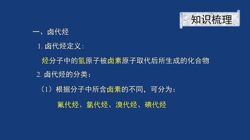 人教版 (新課標(biāo)) 高中化學(xué)選修5 第2章 第3節(jié) 鹵代烴課件PPT第4頁(yè)