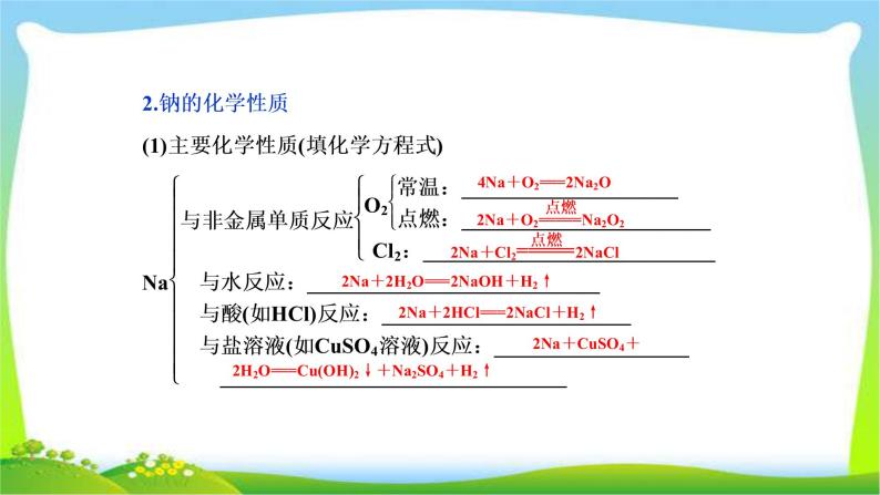 人教版高考化学总复习钠及其重要化合物完美课件PPT05