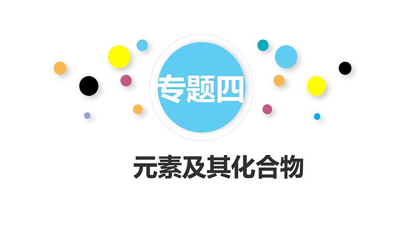 专题四 元素及其化合物课件PPT01
