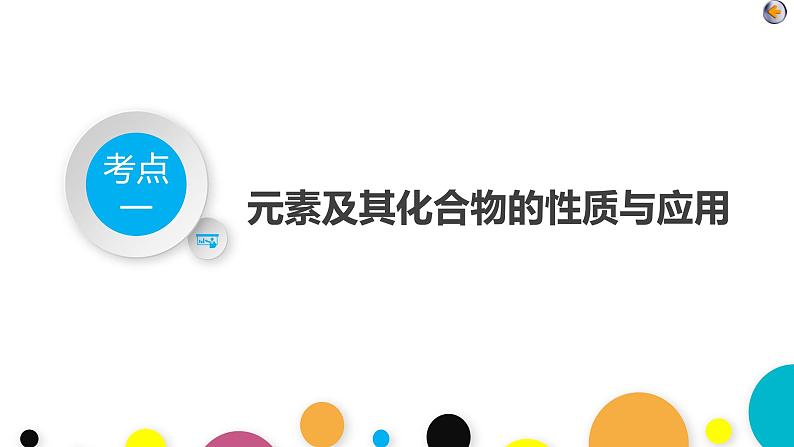 专题四 元素及其化合物课件PPT04