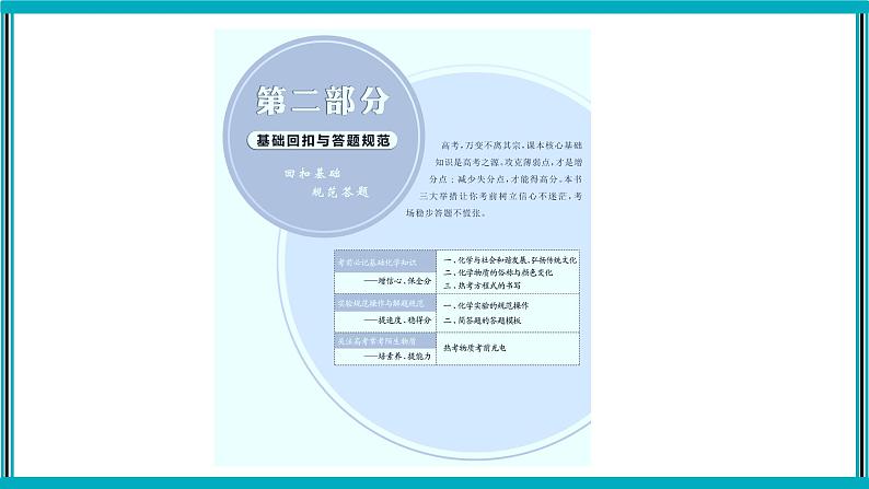 第二部分 基础回扣与答题规范课件PPT第1页