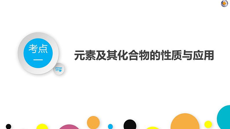 专题四 元素及其化合物课件PPT04