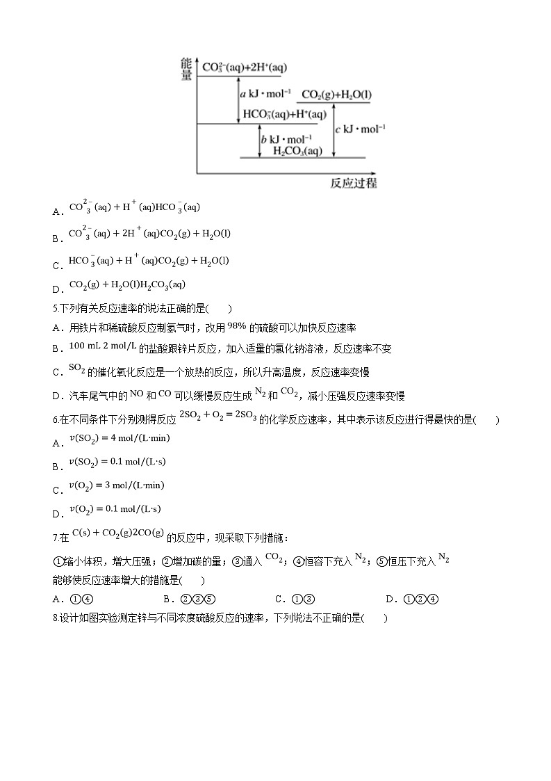 2020-2021学年高一化学下学期期中卷(苏教版2019江苏专用)01(原卷版)第2页