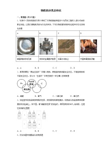 《物质的分类及转化》专项训练（2019人教版化学必修一第一章物质及其转化第一节物质的分类及转化)教案