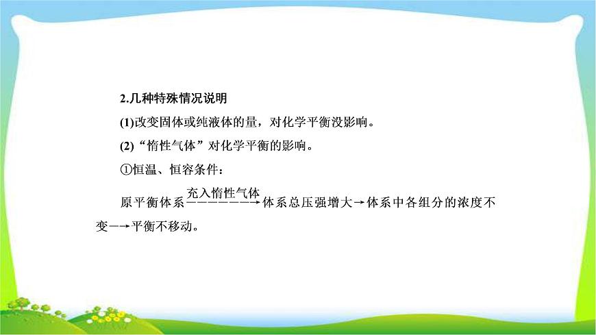 高中化學(xué)第一輪總復(fù)習(xí)7.23化學(xué)平衡的移動和化學(xué)反應(yīng)進行的方向完美課件PPT第7頁