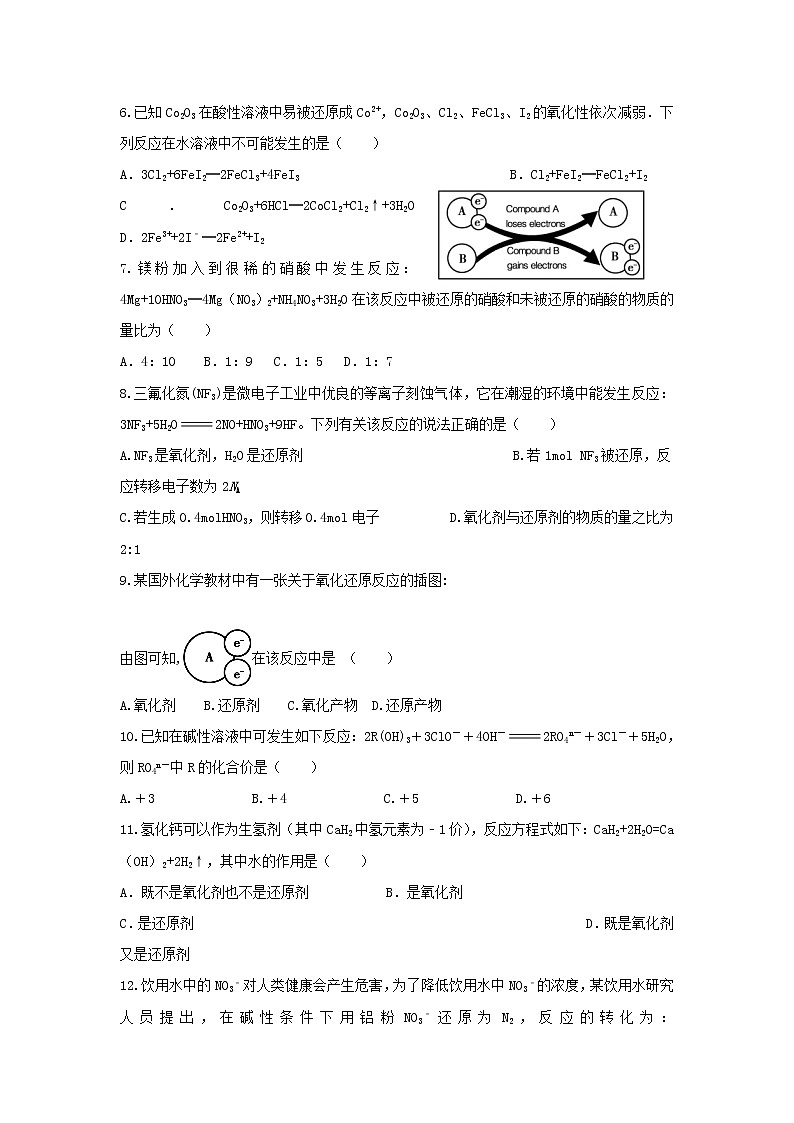 中學(xué)高一化學(xué)寒假作業(yè)10含答案第2頁(yè)