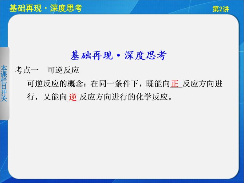 苏教版2022-2023高中化学专题2 化学反应速率与化学平衡第三单元化学平衡移动-2YnCCCNM课件02