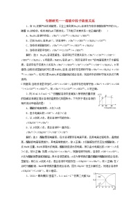 2022届高考化学一轮复习跟踪检测49专题研究__溶液中粒子浓度关系含解析