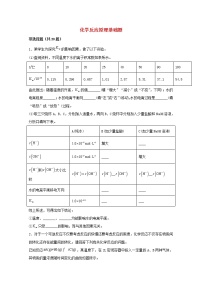 2022届高三化学一轮复习化学反应原理题型必练71化学反应原理基础题含解析