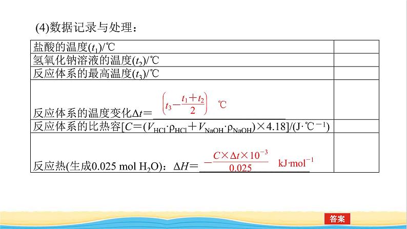高中化学专题1化学反应与能量变化1.2反应热的测量与计算课件苏教版选择性必修108