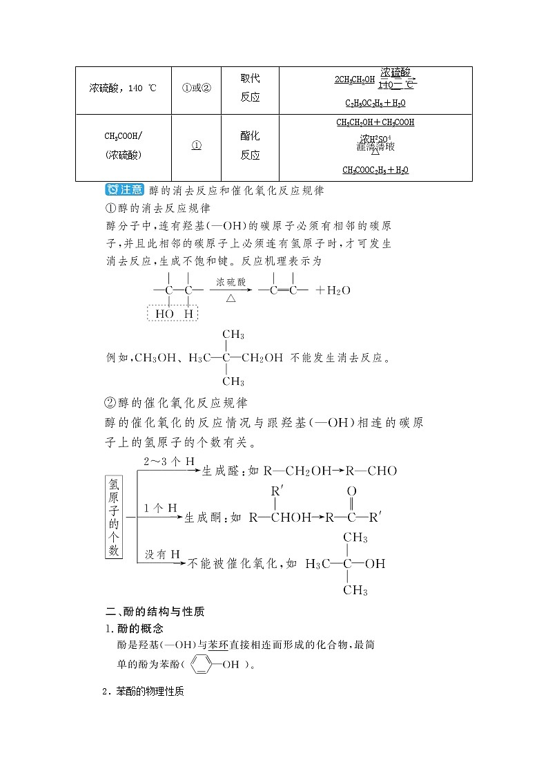 高考化学一轮复习第12章有机化学基础第3讲烃的含氧衍生物教案03