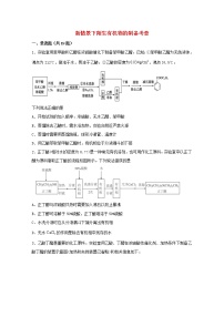 2022届高三化学一轮复习化学实验专题细练11新情景下陌生有机物的制备考查含解析