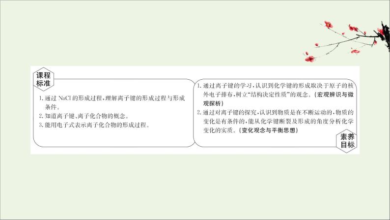 浙江专用高中化学课时检测23离子键课件新人教版必修第一册02