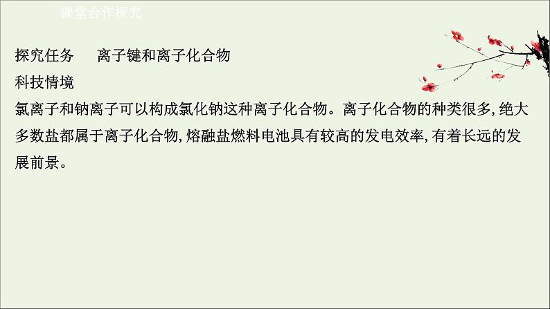 浙江专用高中化学课时检测23离子键课件新人教版必修第一册第8页