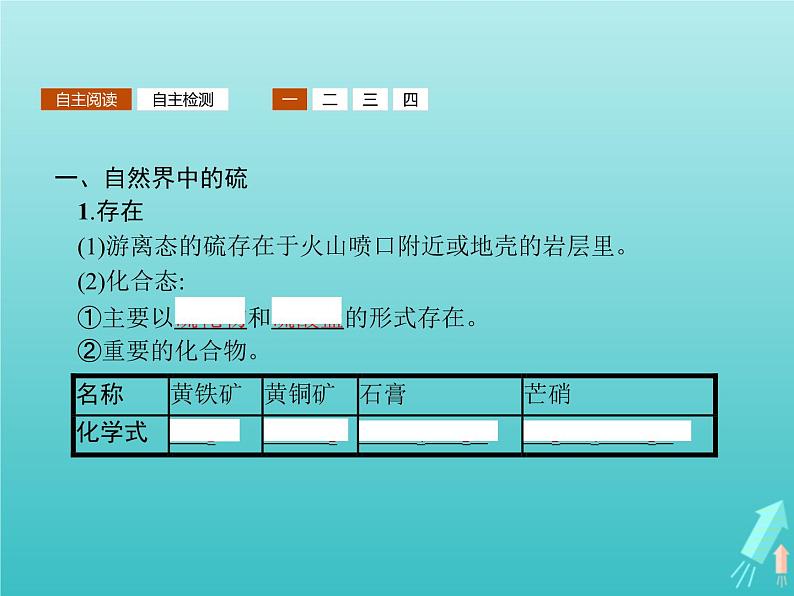 2021_2022学年高中化学第3章自然界中的元素第3节第1课时自然界中的硫课件鲁科版必修103