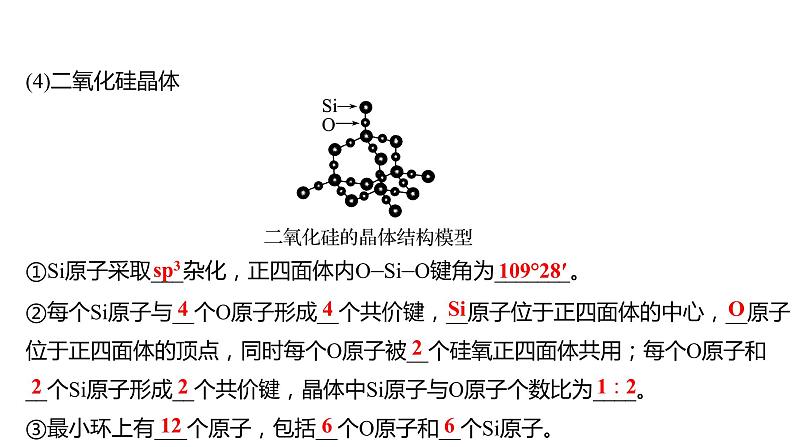 2021-2022学年高中化学新鲁科版选择性必修2 第3章 第2节 第3课时共 价 晶 体 课件第7页