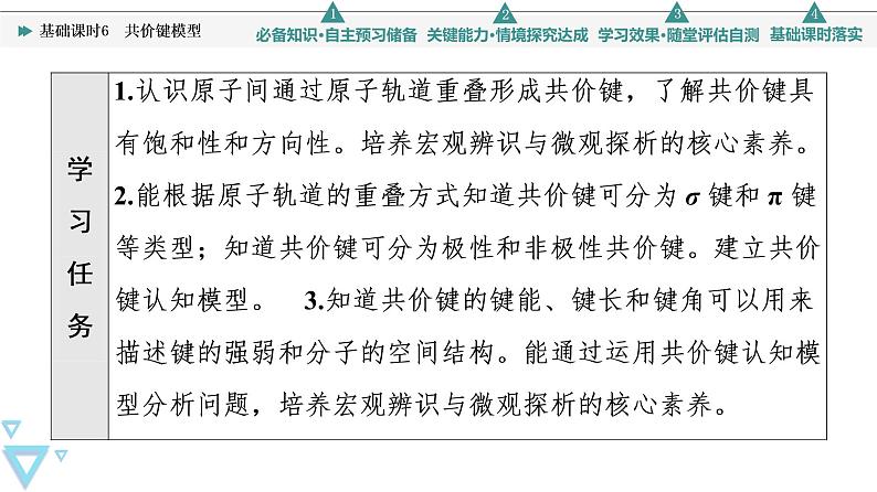 2021-2022学年高中化学新鲁科版选择性必修2 第2章第1节共价键模型 课件(69张)02
