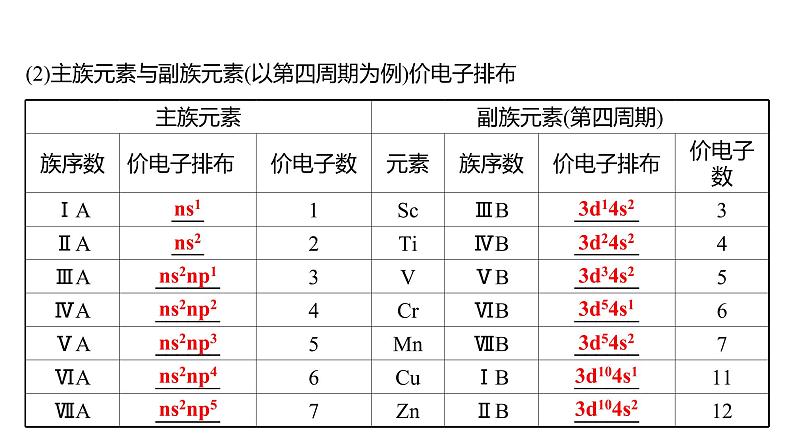 2021-2022学年高中化学新鲁科版选择性必修2 第1章 第2节 第2课时核外电子排布与元素周期表 课件第8页