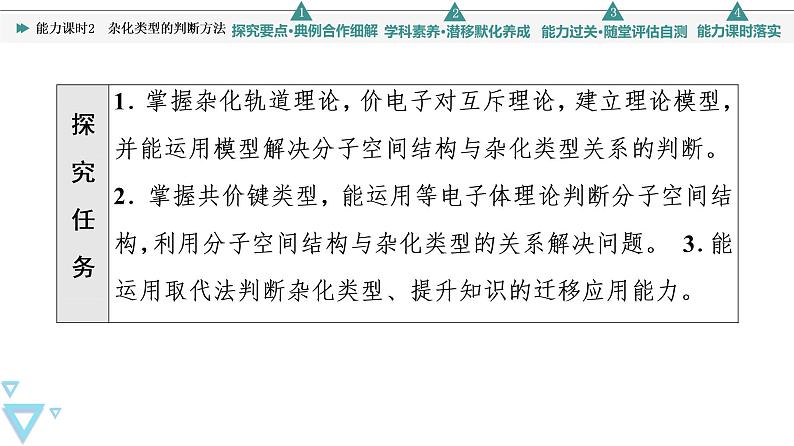2021-2022学年高中化学新鲁科版选择性必修2 第2章第2节共价键与分子的空间结构第3课时 课件(43张)02