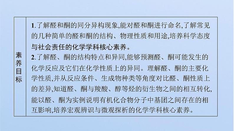 2021-2022学年高中化学新鲁科版选择性必修3 第2章 第3节 第1课时 醛和酮 课件(57张)03