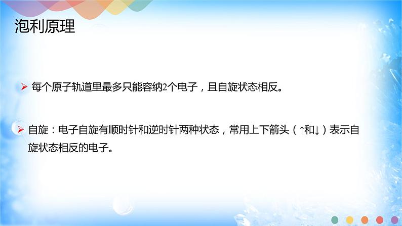 1.1.3 泡利原理、洪特规则、能量最低原理-2021-2022学年高二化学选择性必修二+同步精品课件+教学设计+学案+同步习题(有答案)04