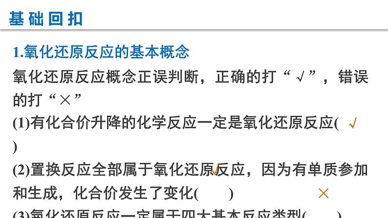 【考前三个月】2022届高考化学(2019新人教版)考前专题复习课件:专题2 氧化还原反应第4页
