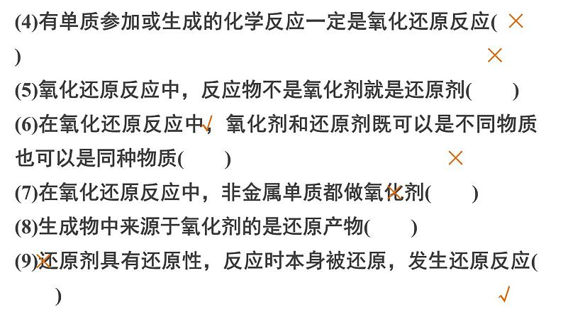 【考前三个月】2022届高考化学(2019新人教版)考前专题复习课件:专题2 氧化还原反应第5页