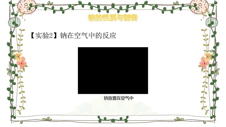 专题3第二单元金属钠及钠的化合物钠的性质与制备课件2021-2022学年高一上学期化学苏教版(2019)必修第一册07