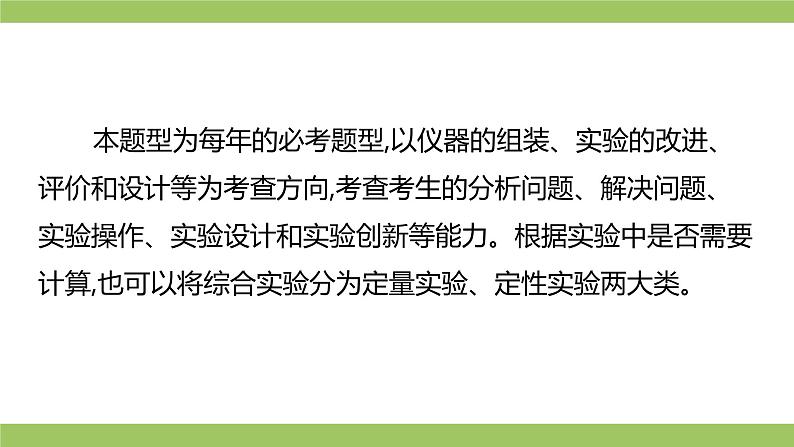 2021届高考化学三轮复习专项冲刺:综合实验探究(第二课时)课件PPT第2页