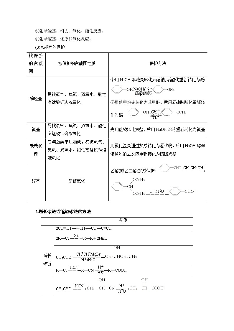 专题17 有机物的合成与推断-备战2022届高考化学二轮复习题型专练02
