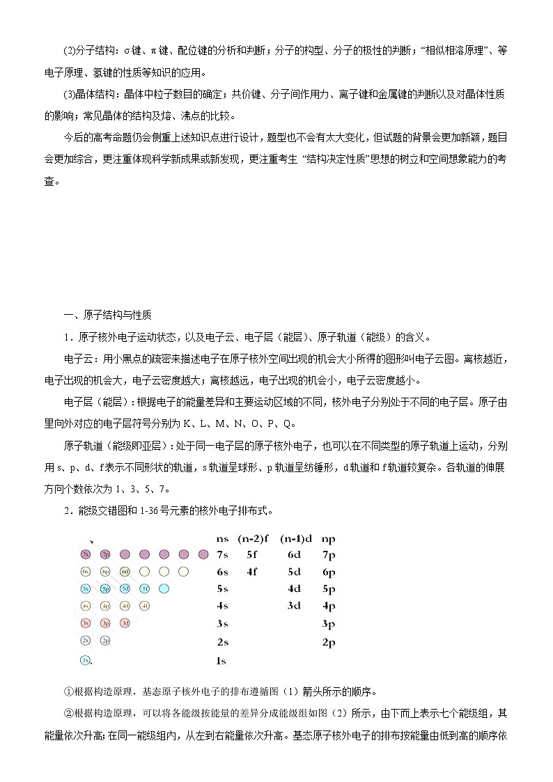 专题18 物质结构与性质(解析版)-备战2022届高考化学二轮复习题型专练第2页