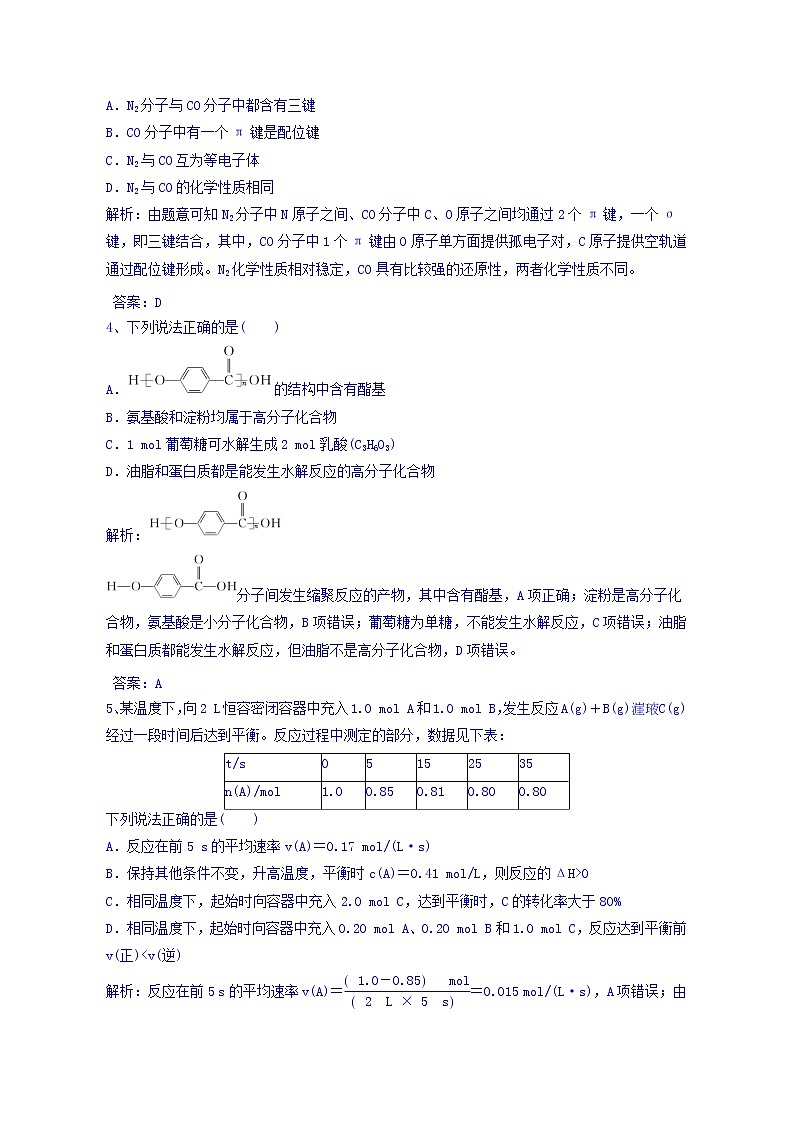高考化学二轮复习天天练:(16)(含答案详解)第2页
