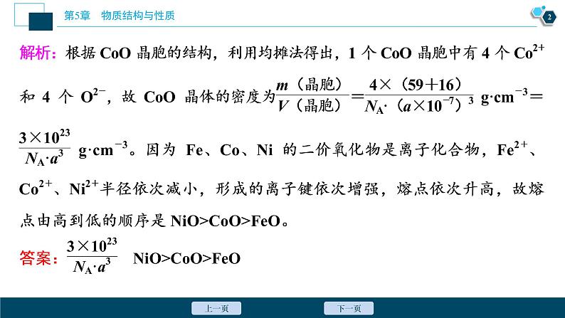热考题型特训7 晶胞结构的相关计算课件PPT第3页