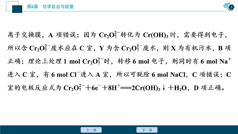 热考题型特训11 “隔膜”原电池、电解池问题分析课件PPT第4页