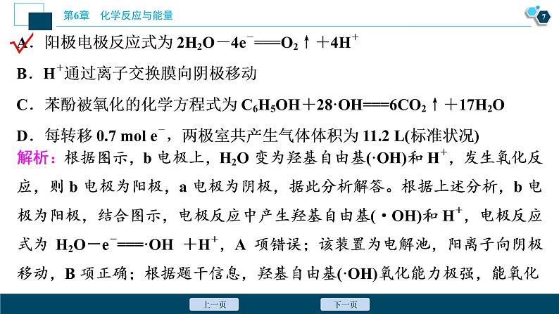 热考题型特训11 “隔膜”原电池、电解池问题分析课件PPT第8页