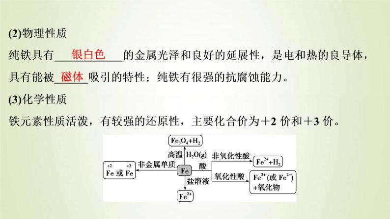 高考化学一轮复习第3章金属及其重要化合物第2讲铁及其重要化合物课件04