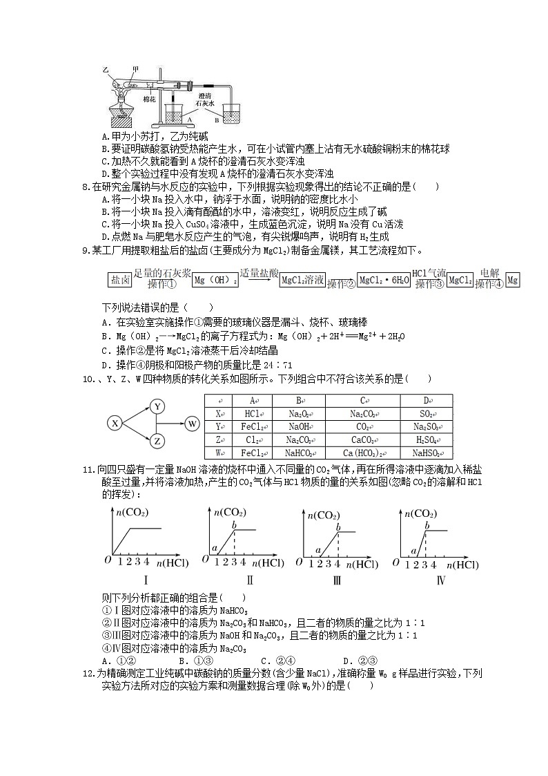 2023年高考化学一轮复习课时练06《钠及其化合物》(含答案)第2页