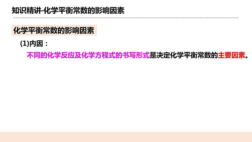 人教版化學(xué)選修一2.2.2 《化學(xué)平衡常數(shù)》課件第8頁