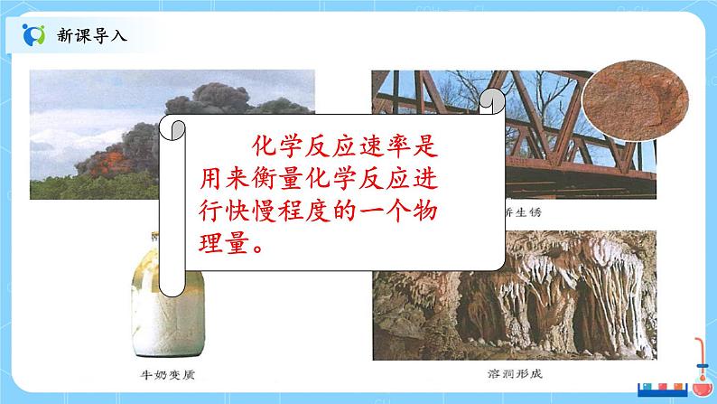 人教版2019高中化学选修一第二章 化学反应速率与化学平衡 第一节2.1.1《化学反应速率》课件第3页