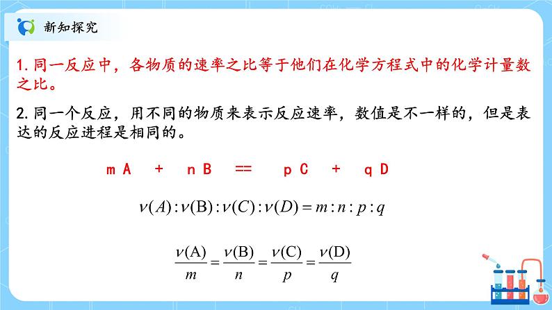 人教版2019高中化学选修一第二章 化学反应速率与化学平衡 第一节2.1.1《化学反应速率》课件第7页