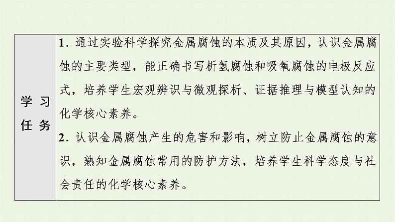 新人教版高中化学选择性必修1第4章化学反应与电能第3节基础课时20金属的腐蚀与防护课件02