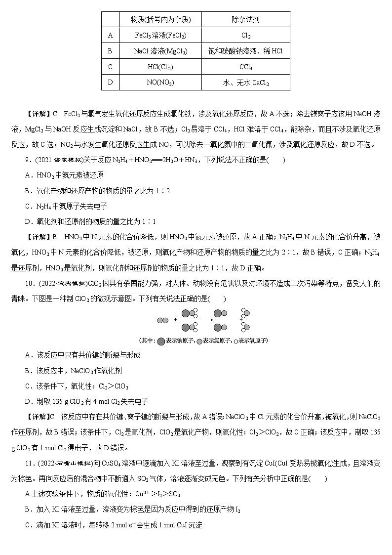 【23版一轮练习系列】(五) 氧化还原反应的基本概念和规律第3页