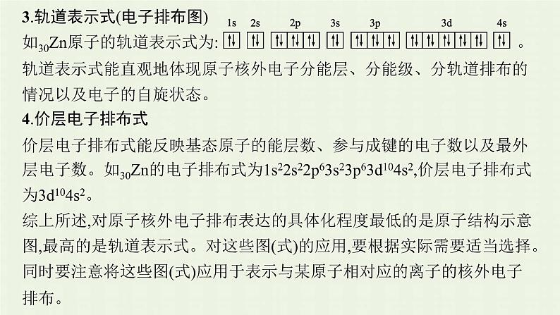 新人教版高中化学选择性必修2第一章原子结构与性质本章整合课件第7页