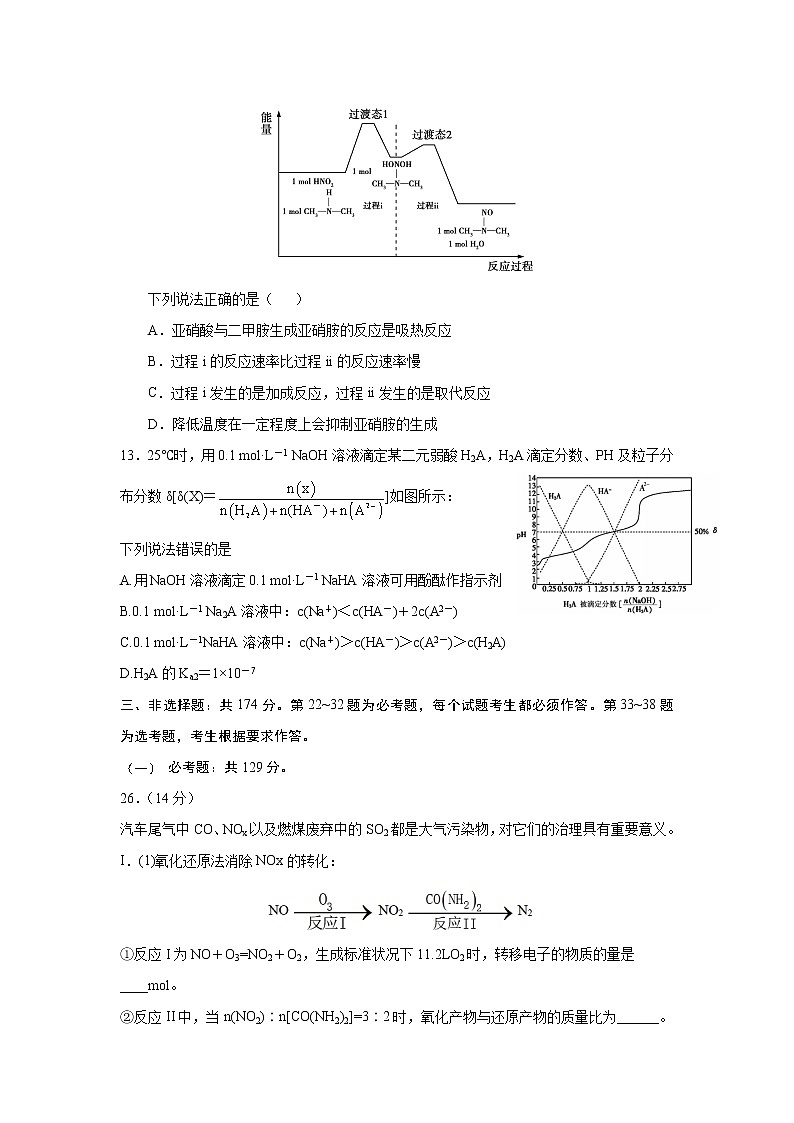 2021省大庆铁人中学高三下学期冲刺模拟考试化学试题(一)含答案第3页