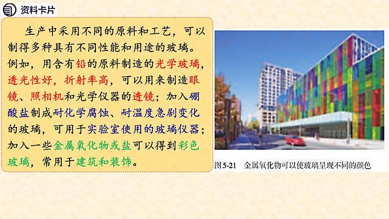 硅酸盐和硅单质 5.3 高一下学期化学人教版(2019)必修第二册 课件06