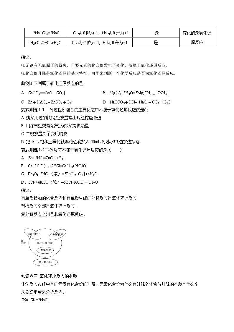 【最新】初升高高中化学衔接教材讲义专题06 氧化还原反应(讲解)02