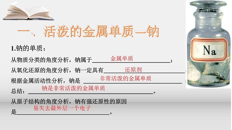 第二章第一节第1课时 钠及其化合物课件2021-2022学年高一上学期人教版(2019)必修第一册 - 副本第6页