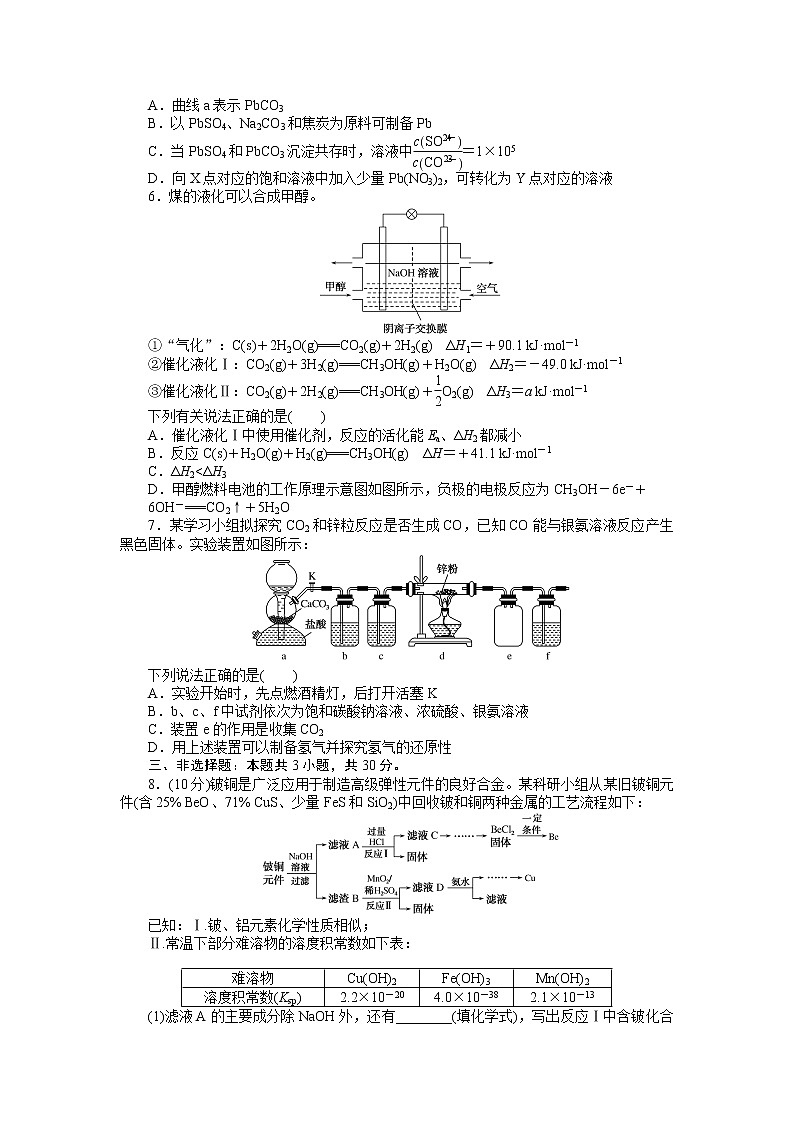 2023届新高考专用化学二轮复习热考题型--“4+3+3”小卷练(三)第2页