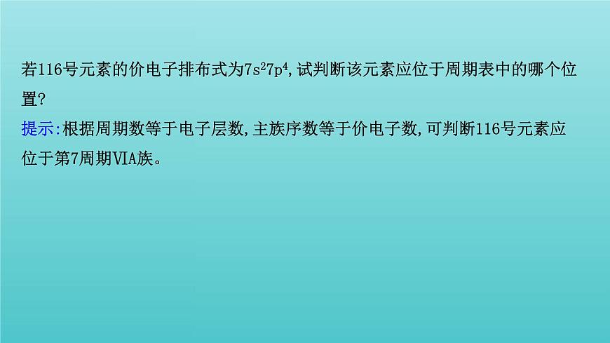 魯科版高中化學(xué)選擇性必修2第1章原子結(jié)構(gòu)與元素性質(zhì)2.2核外電子排布與元素周期表課件第8頁(yè)
