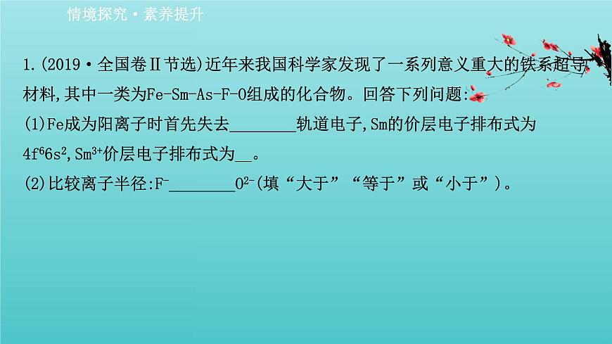 魯科版高中化學(xué)選擇性必修2第1章原子結(jié)構(gòu)與元素性質(zhì)階段復(fù)習(xí)課課件第3頁